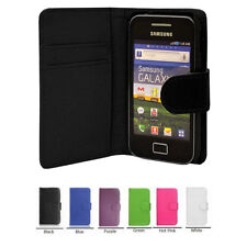 nova capa de telefone de couro WALLET para Samsung Galaxy Ace GT-S5830/GT-S5830i Reino Unido, usado comprar usado  Enviando para Brazil