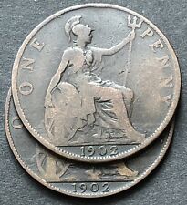 1902 penny low for sale  UK