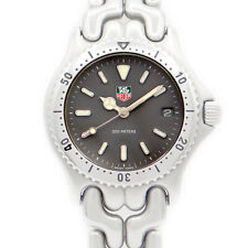 Quartzo masculino TAG Heuer S/el Cell Professional 200 S99.213M data cinza aço SS comprar usado  Enviando para Brazil