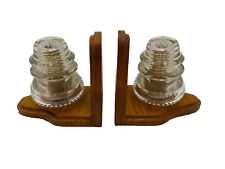 Insulators book ends for sale  Lawrence