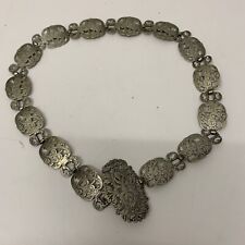 Antique Ladies Nurses Silver Plated EPNS Waist Belt 68cm 99g Late Victorian for sale  Shipping to South Africa