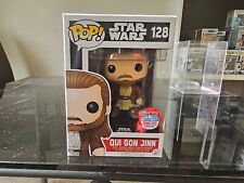 Funko Pop! Qui Gon Jinn 128 Star Wars NYCC 2000 peças com pilha dura comprar usado  Enviando para Brazil