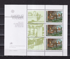 Selos LI08 Madeira 1982 EUROPA - Eventos históricos folha de lembrança em perfeito estado comprar usado  Enviando para Brazil