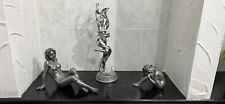 Decorative chrome figures for sale  BLACKPOOL