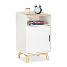 White nightstand wooden for sale  Shipping to Ireland