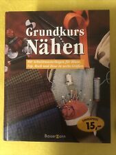 Grundkurs nähen schnittmuster gebraucht kaufen  Altdorf