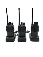 (LOTE DE 3) Baofeng BF-888S UHF 5W rádio amador portátil bidirecional HT com base comprar usado  Enviando para Brazil