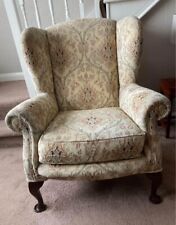 Wing back chair for sale  DRIFFIELD