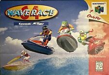 N64 Wave Race 64 completo na caixa inserções manuais CIB VINTAGE 1996 Nintendo 64, usado comprar usado  Enviando para Brazil