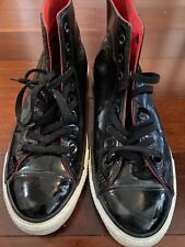 Zapatos Converse All Star Chuck Taylor para Hombre 10 Esmoquin Negro Patente Top Alto 111131 segunda mano  Embacar hacia Argentina