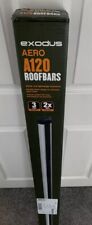 Exodus Halfords Aero Roof Rack Bars A120 120cm NEW + BOXED for sale  Shipping to South Africa