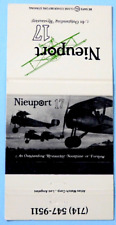 Nieuport restaurant matchbook for sale  Hammonton
