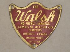 Antique walsh buckle for sale  Indianapolis