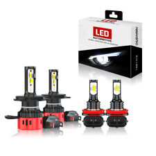 Usado, Kit combo de faróis de LED alto baixo + lâmpadas de neblina para Honda Fit 2007-2020 9003+H11 comprar usado  Enviando para Brazil