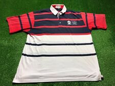 Käytetty, Vintage 90s USA Olympics Chrysler Men's Short Sleeve Polo Shirt 2XL  myynnissä  Leverans till Finland
