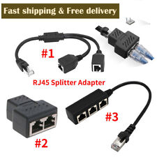 Rj45 splitter adapter for sale  Shipping to Ireland