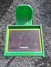 Vintage 70’s - Playskool Peg Desk Magnetic Chalkboard Chair Green #553 for sale  Shipping to South Africa