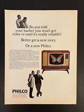 Philco 1966 Life Print Add 10,5X13,5 colores consola de TV segunda mano  Embacar hacia Argentina