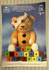 pudsey bear pattern for sale  DUNSTABLE