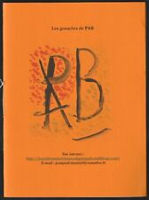 Gouaches pab. editions d'occasion  Arles