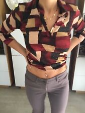 Vintage bluse 70er gebraucht kaufen  Witten-Annen