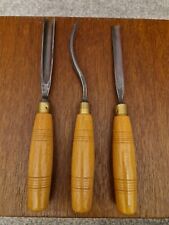 Carving gouges chisels for sale  BARNOLDSWICK