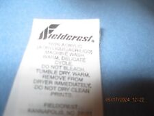 FIELDCREST SKY BLANKET BLUE NEVER USED 90X66 for sale  Shipping to South Africa
