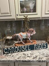 Carousel rides sign for sale  Delray Beach