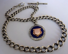 pocket watch gold chain fobs for sale  HUDDERSFIELD