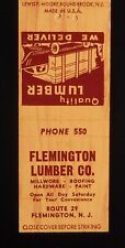 1950s Flemington Lumber Co. Millwork Roofing Paint Phone 550 Rt 29 Flemington NJ, used for sale  Shipping to South Africa