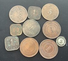 Lote mixto de monedas de los asentamientos del estrecho lote 389 segunda mano  Embacar hacia Argentina