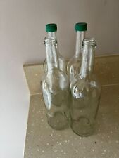clear glass bottles for sale  SHERBORNE