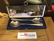 Vintage spoons hardanger for sale  DUDLEY