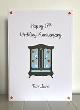 17th wedding anniversary for sale  BRAINTREE