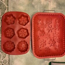 Snowflake silicone baking for sale  New Castle