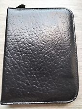 Black leather writing for sale  HALIFAX