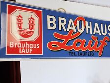 Brauhaus lauf blechschild gebraucht kaufen  Weißenburg i.Bay.