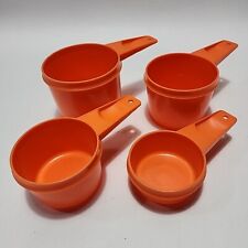 Conjunto vintage de 4 copos de medição empilháveis Tupperware laranja  comprar usado  Enviando para Brazil
