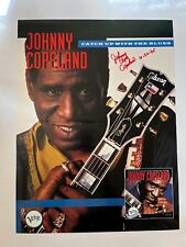 "Póster promocional autografiado ""Catch Up With The Blues"" de Johnny Copeland segunda mano  Embacar hacia Argentina