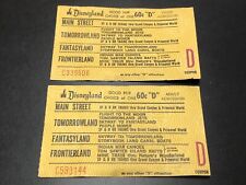 Pair disneyland 1969 for sale  La Habra