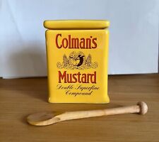 Colman mustard pot for sale  CHIPPENHAM