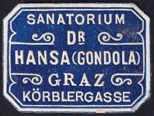 Siegelmarke graz sanatorium gebraucht kaufen  Wittenberg