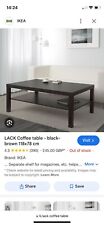 Ikea lack coffee for sale  NOTTINGHAM