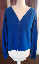 Blue cardigan size for sale  KEIGHLEY