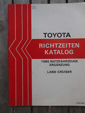 Toyota richtzeitenkatalog 1985 gebraucht kaufen  Sauerlach