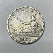 1870 two pesetas for sale  Ireland