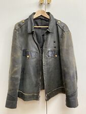 mens vintage leather jacket 44 for sale  SOUTHAM