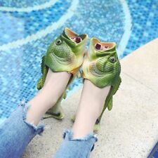 Chinelos engraçados Homem Calçado Sapatos de família Sandálias pai-filho Chinelos de peixe comprar usado  Enviando para Brazil