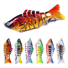 Isca de peixe 6 peças natação colorida minnow robalo equipamento de pesca conjunto biônico comprar usado  Enviando para Brazil