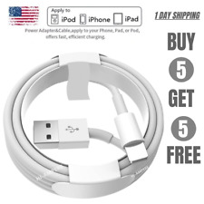 Used, For Apple iPhone 13 12 11 8 7 6 5s SE Fast Charger Cable 3/6FT USB Charging Cord for sale  Hebron